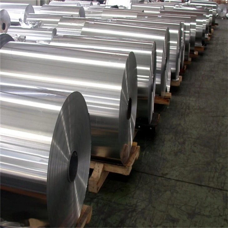 Roll Aluminium Ntawv Nyiaj Jumbo 8011 Khoom noj khoom haus qib