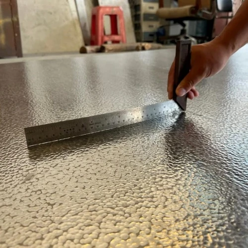Embossed Aluminium Daim Ntawv Rau Kev Siv